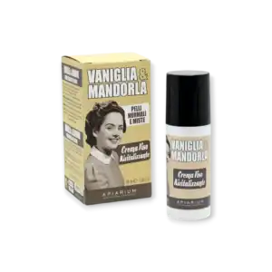 Ревитализиращ крем за лице Ванилия и Бадем - 50 мл Apiarium