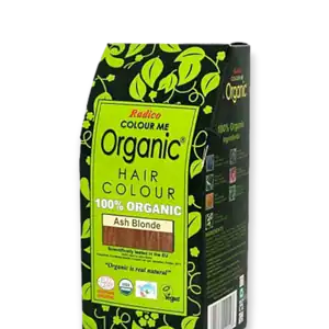 Био боя за коса - Пепелно русо 100 г Radico