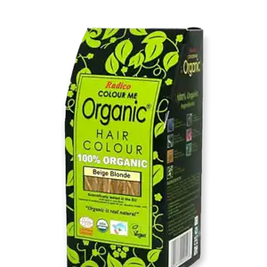 Био боя за коса - Бежово русо 100 г Radico