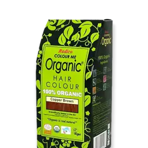 Био боя за коса - Медно кафяво 100 г Radico