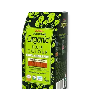 Био боя за коса - Ягодово русо 100 г Radico