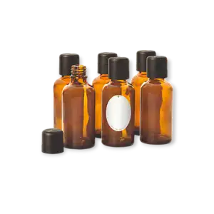 Комплект 6 бр. шишета 50 мл за ароматерапия Primavera