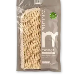 Мека ексфолираща ръкавица - сизал и памук