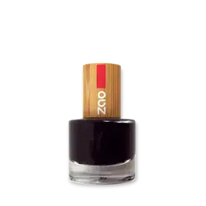 ZAO Organic Натурален лак за нокти черен 644