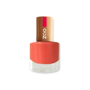 ZAO Organic Натурален лак за нокти Корал 656