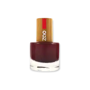 ZAO Organic Натурален лак за нокти тъмна Череша 659