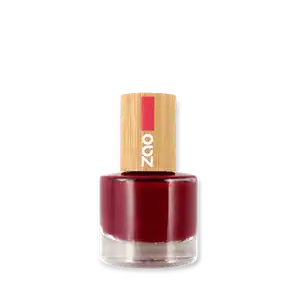ZAO Organic Натурален лак за нокти горещо Червен 668
