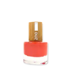 ZAO Organic Натурален лак за нокти Orange coral 683