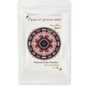 Прах от розов цвят 100 г HennaFox