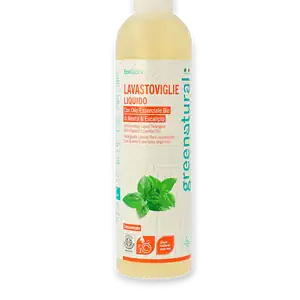 Течен препарат за съдове Мента и Евкалипт 500 мл Greenatural