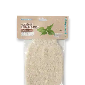Ръкавица за баня с фибри от коприва Greenatural