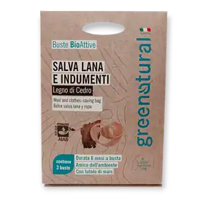 Ароматизатор за дрехи и вълна Кедър 3 бр. Greenatural