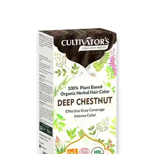 Био боя за коса - Тъмен кестен Cultivator`s