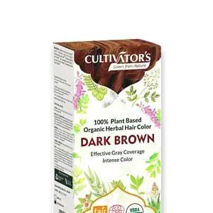 Био боя за коса - Тъмнокафяво Cultivator`s