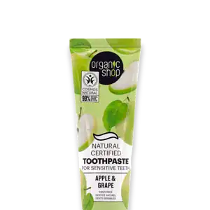Паста за чувствителни зъби Organic Shop, 100 г