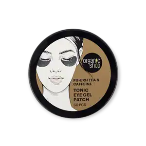 Тонизираща пач маска за очи, Organic Shop, 60 бр
