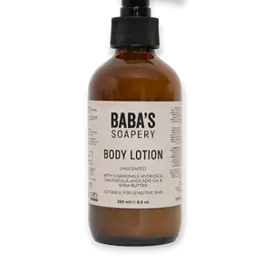 Лосион за тяло с невен за чувствителна кожа Baba`s Soapery