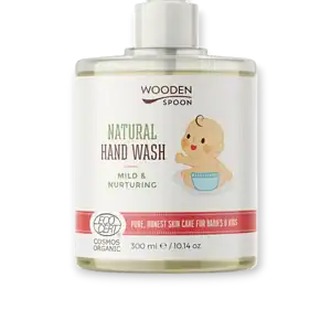 Натурален течен сапун за бебета и деца 300 мл Wooden Spoon
