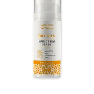 Wooden spoon Слънцезащитен крем за лице „DRY OILS“ 50 SPF