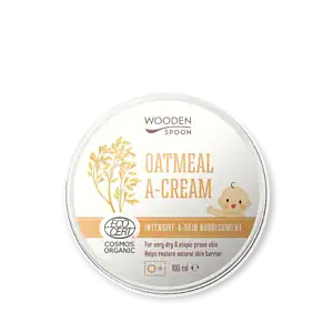 Успокояващ А-крем с овес Wooden Spoon