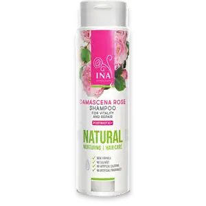 Натурален шампоан от маслодайна роза InaEssentials, 200 мл
