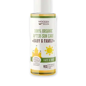 Wooden Spoon Олио за след слънце “Baby&Family”, 100 мл
