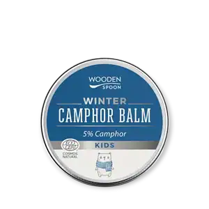 Зимно масажно масло за деца (5% камфор), 60 мл Wooden Spoon