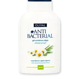 Измиващ гел за интимна грижа - антибактериален, Olival, 250 мл