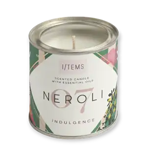 Ароматна свещ с етерични масла 07 NEROLI