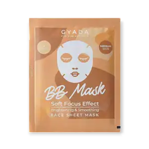 BB лист-маска за лице - среден тон, Gyada, 1 бр