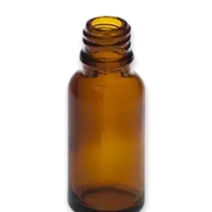 Стъклено кафяво шише за етерични масла 20 мл