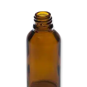 Стъклено кафяво шише за етерични масла 100 мл