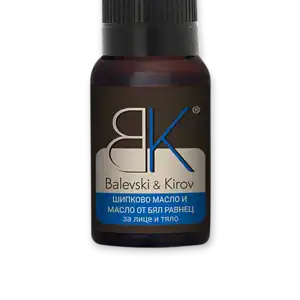 Студено пресовано масло от Шипка с етерично масло от Бял равнец