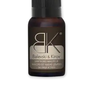 Студено пресовано масло от Шипка с етерично масло от Чаено дърво