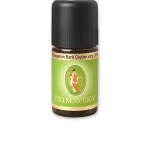 Етерично масло от Цейлонска Канела 30% Био, 5 мл Primavera