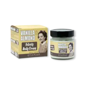 Органичен крем за тяло Ванилия и Бадем 200 мл Apiarium
