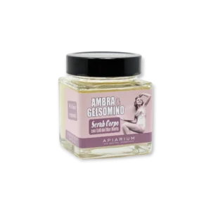 Органичен Скраб за тяло Амбър и Жасмин 410 г Apiarium