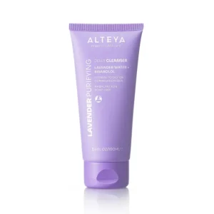 Почистващ гел за лице с лавандула, подходящ за нормална към мазна кожа, от Alteya Organics. Ефективно премахва замърсяванията и излишния себум, оставя кожата свежа и балансирана.