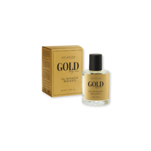 Парфюм с ергономичен дизайн и луксозен златен апарат, подпомагащ естествения блясък и привлекателност. Идеален е за трансформация и събуждане на енергия.